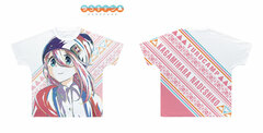 Yuru Camp Nadeshiko Kagamihara Ani-Art Vol.4 Full Graphic T-shirt Unisex S