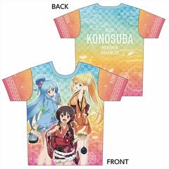 KonoSuba New Illustration Full Graphic T-shirt XL Size