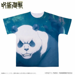 Jujutsu Kaisen Portrait Full Graphic T-shirt XL Panda