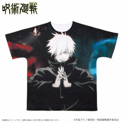 Jujutsu Kaisen Portrait Full Graphic T-shirt XL Satoru Gojo