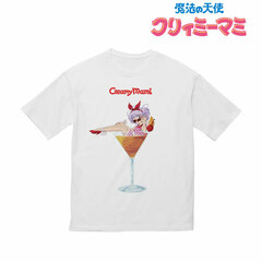 Creamy Mami, the Magic Angel New Illustration Creamy Mami Cocktail Glass ver. BIG Silhouette T-shirt A Unisex XL