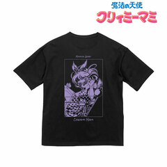 Creamy Mami, the Magic Angel New Illustration Creamy Mami Cocktail Glass ver. BIG Silhouette T-shirt B Unisex L