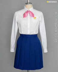 Higurashi no Naku Koro ni Sotsu St. Lucia Academy Uniform Long Sleeve Shirt L