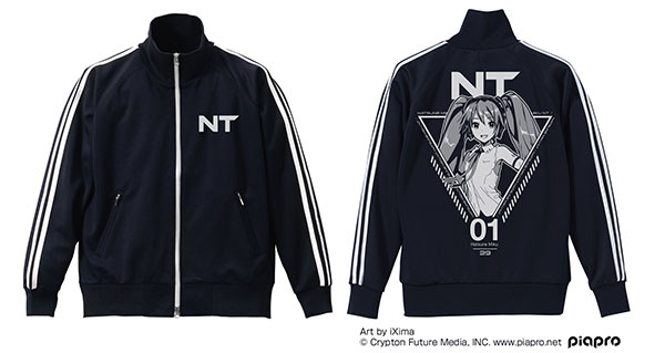 Hatsune Miku NT Jersey /NAVY x WHITE-XL