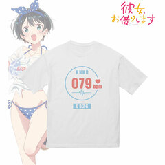Rent-A-Girlfriend New Illustration Ruka Sarashina Beach Date ver. BIG Silhouette T-shirt Unisex L