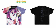 Zoku Owarimonogatari Hitagi Senjougahara Ani-Art Full Graphic T-shirt Unisex XL
