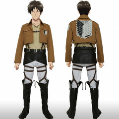 TranTrip - Attack on Titan: Survey Corps Costume Set Eren ver. / Unisex M