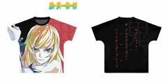 Zoku Owarimonogatari Kiss Shot Ani-Art Full Graphic T-shirt Unisex L