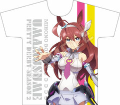 Umamusume Pretty Derby Season 2 Full Color T-shirt Mihono Bourbon M