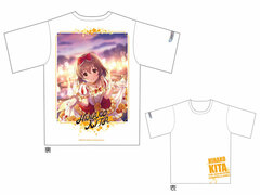 THE IDOLM@STER Cinderella Girls Full Color T-shirt Hinako Kita True Dream+ Ver. XL