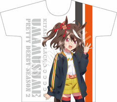 Umamusume Pretty Derby Season 2 Full Color T-shirt Kitasan Black L