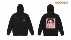 Yuru Camp Nadeshiko Kagamihara Back Print Hoodie Ladies' M