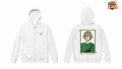 The New Prince of Tennis New Illustration Kuranosuke Shiraishi Playing Card Motif Casual Wear ver. Back Print Zip Hoodie Ladies' XL