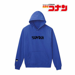 Detective Conan Conan Edogawa Logo Embroidery Hoodie Ladies' XL