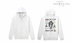 LIP x LIP FILM LIVE Ani-Sketch Back Print Zip Hoodie Ladies' M