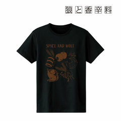 Spice and Wolf Motif T-shirt Ladies' S