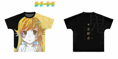 Zoku Owarimonogatari Shinobu Oshino Ani-Art Full Graphic T-shirt Unisex S