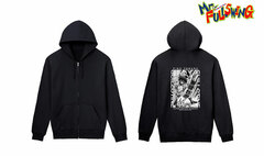 Mr. Fullswing Usamaru Hino Back Print Zip Hoodie <Guillotine> Ladies' L