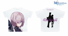 Fate/Grand Order -Divine Realm of the Round Table: Camelot- Latter Part Mash Ani-Art Full Graphic T-shirt Unisex XL