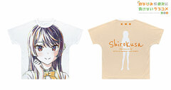 Osananajimi ga Zettai ni Makenai Love Comedy Shirokusa Kachi Ani-Art Full Graphic T-shirt Unisex L