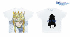 Fate/Grand Order -Divine Realm of the Round Table: Camelot- Latter Part Lion King Ani-Art Full Graphic T-shirt Unisex S