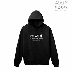 Heroine Tarumono! -Kiraware Heroine to Naisho no Oshigoto- Motif Hoodie Ladies' L