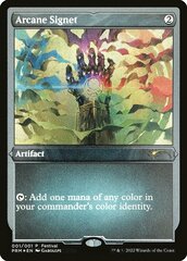 Arcane Signet - Foil Etched (30th Anniversary Play Promos)