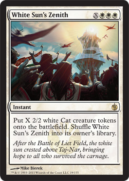 White Suns Zenith - Foil