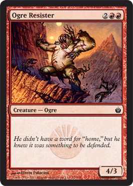 Ogre Resister - Foil