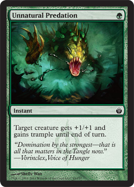 Unnatural Predation - Foil