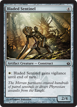 Bladed Sentinel - Foil