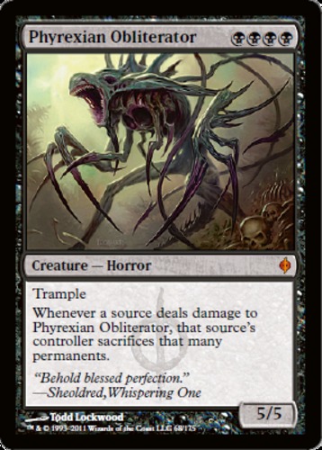 1x Phyrexian Obliterator - Foil NM-Mint, English - New
