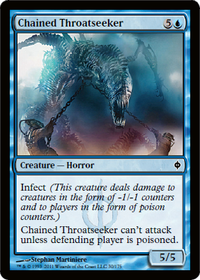 Chained Throatseeker - Foil