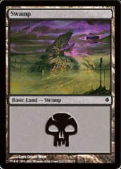 Swamp (170) - Foil (New Phyrexia)