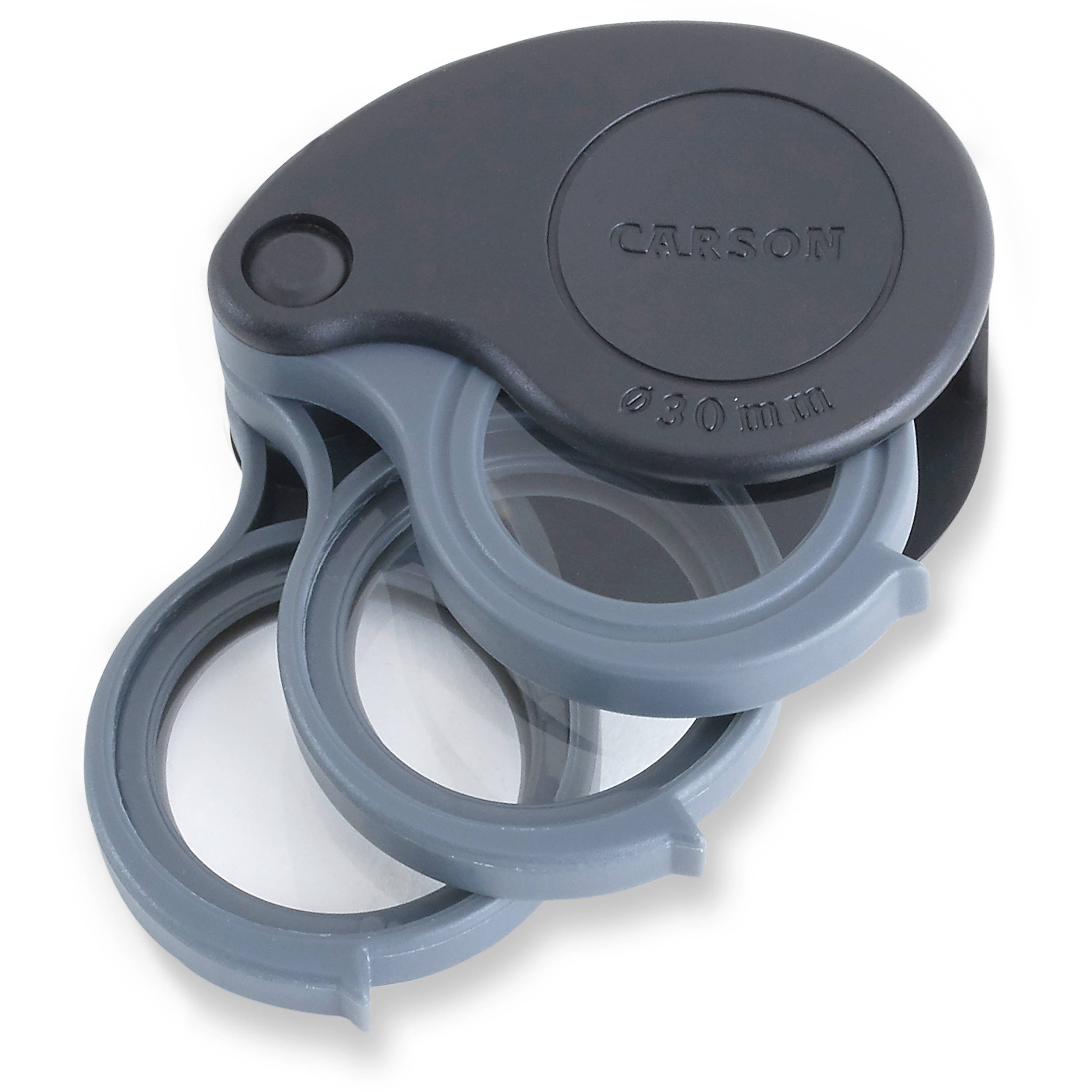 Carson TV-36 3-8.5x TriView Folding Loupe Magnifier