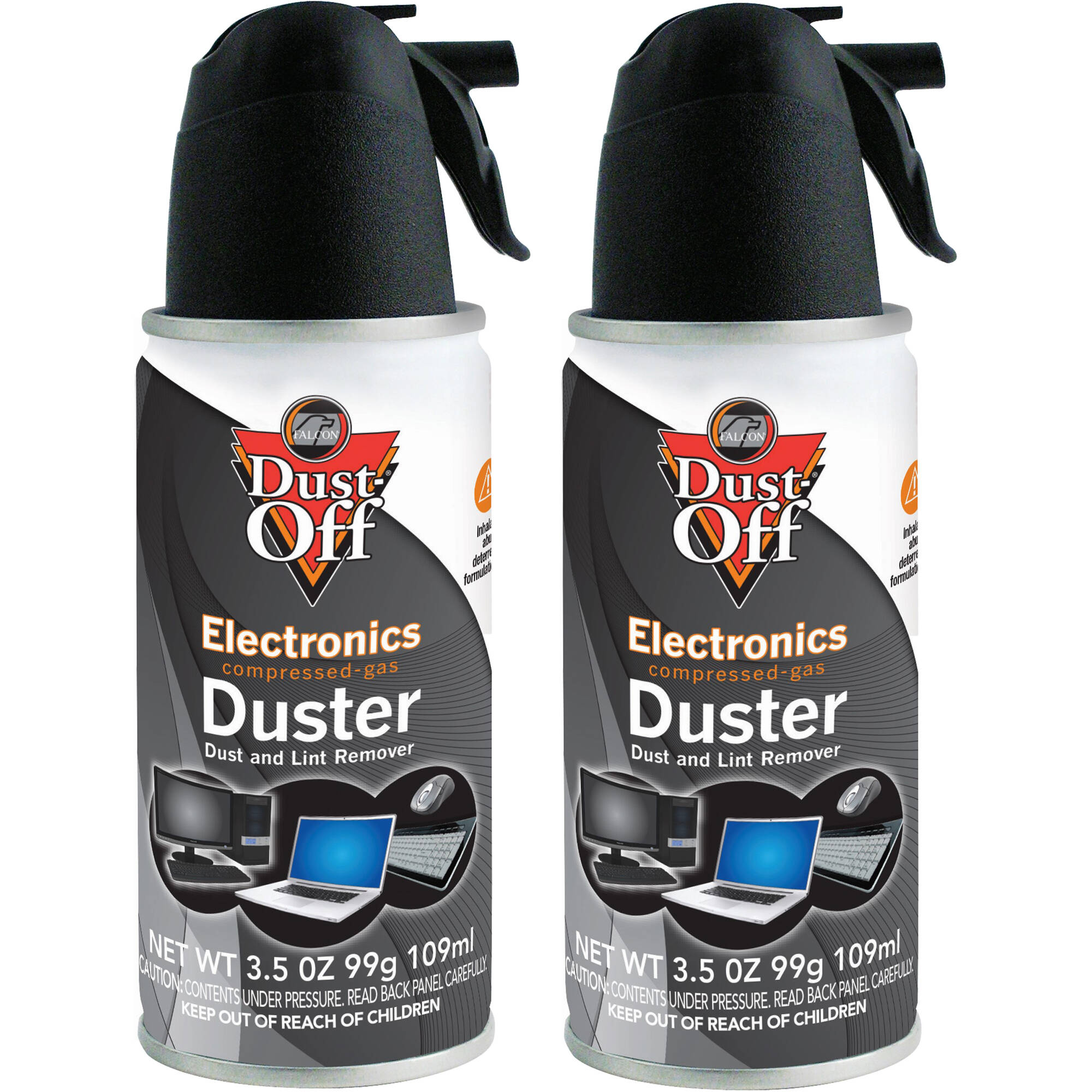 Dust-Off Disposable Air Duster (2-Pack, 3.5 oz)