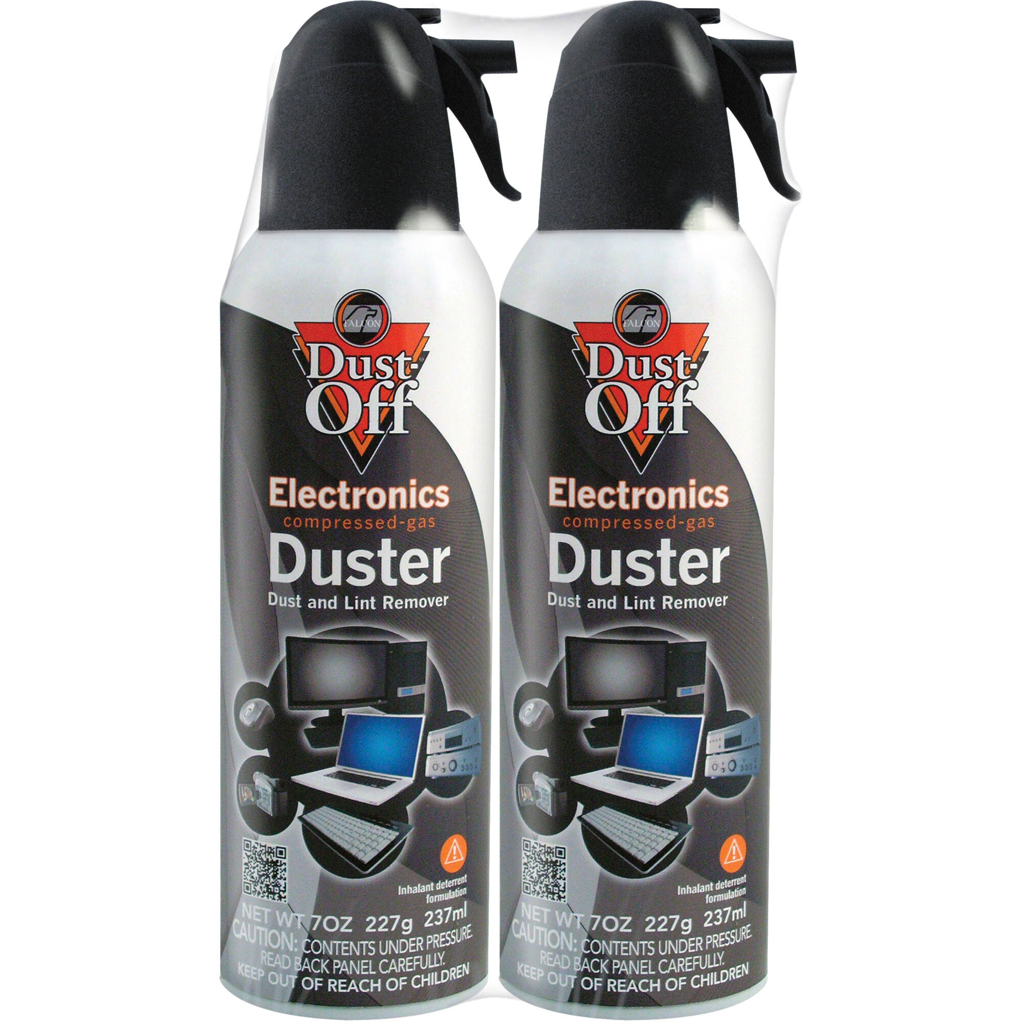 Dust-Off Disposable Air Duster (2-Pack, 7 oz)