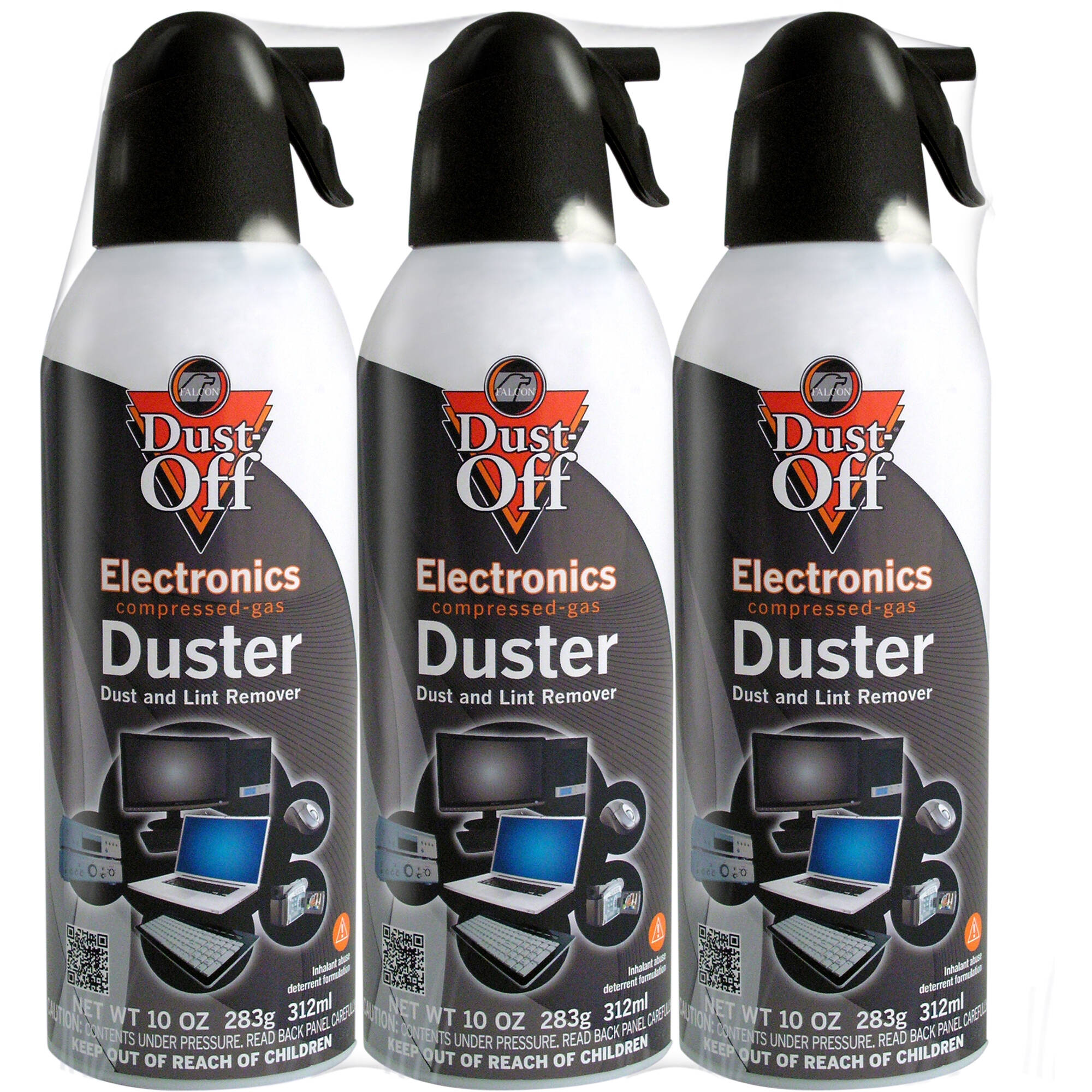 Dust-Off Disposable Air Duster (3-Pack, 10 oz)