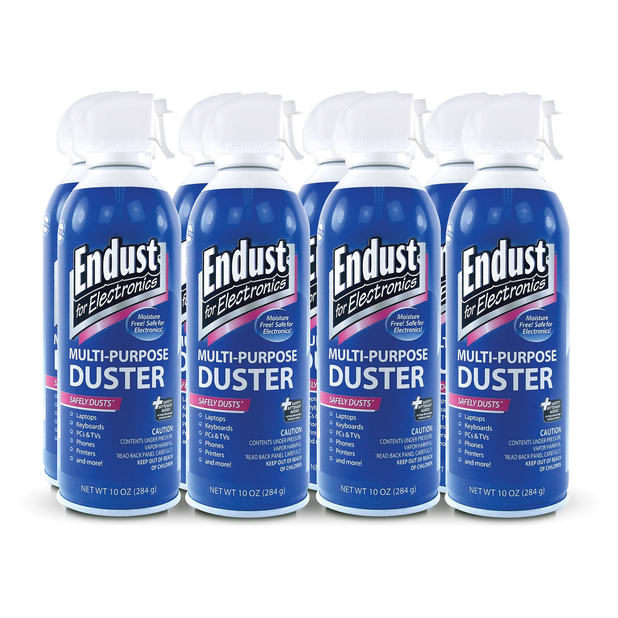 Endust 10 oz Duster with Bitterant (8-Pack)