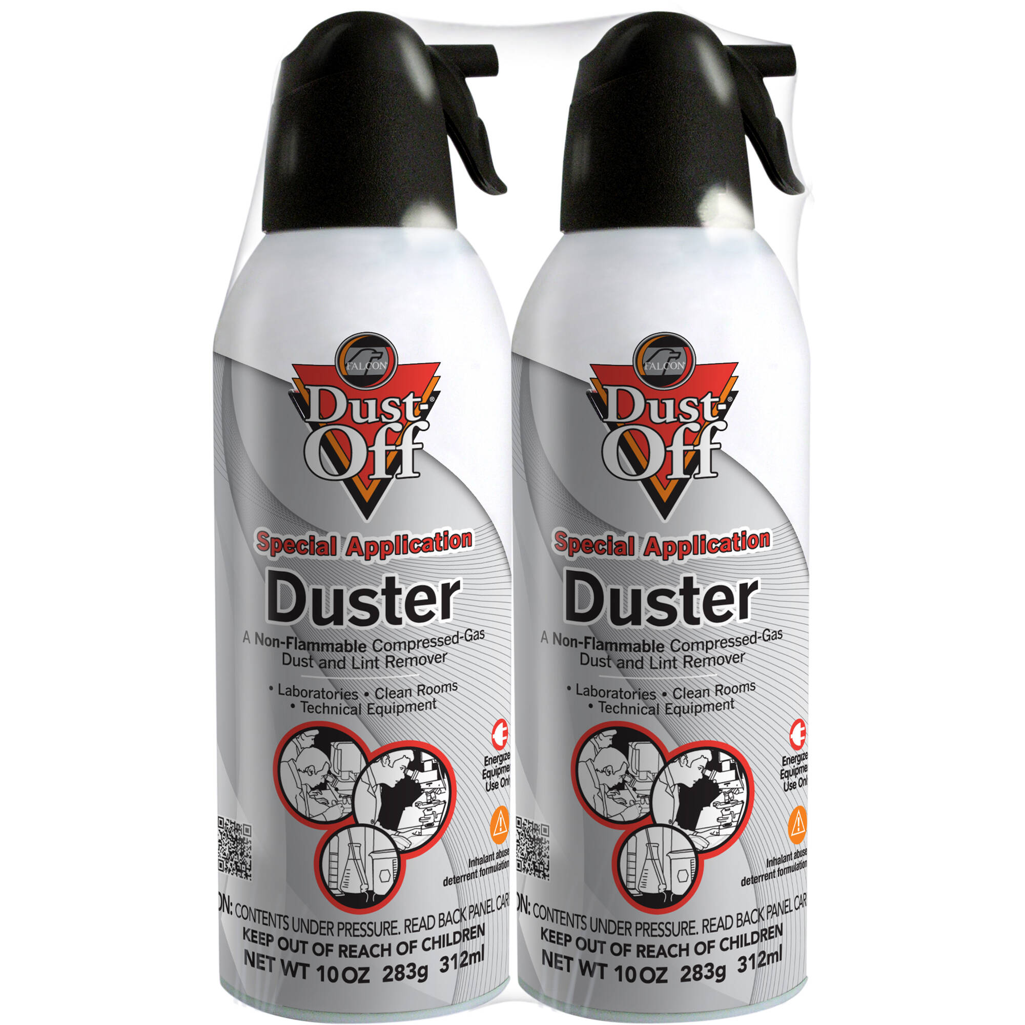 Dust-Off Non-Flammable Disposable Duster (2-Pack, 10 oz)