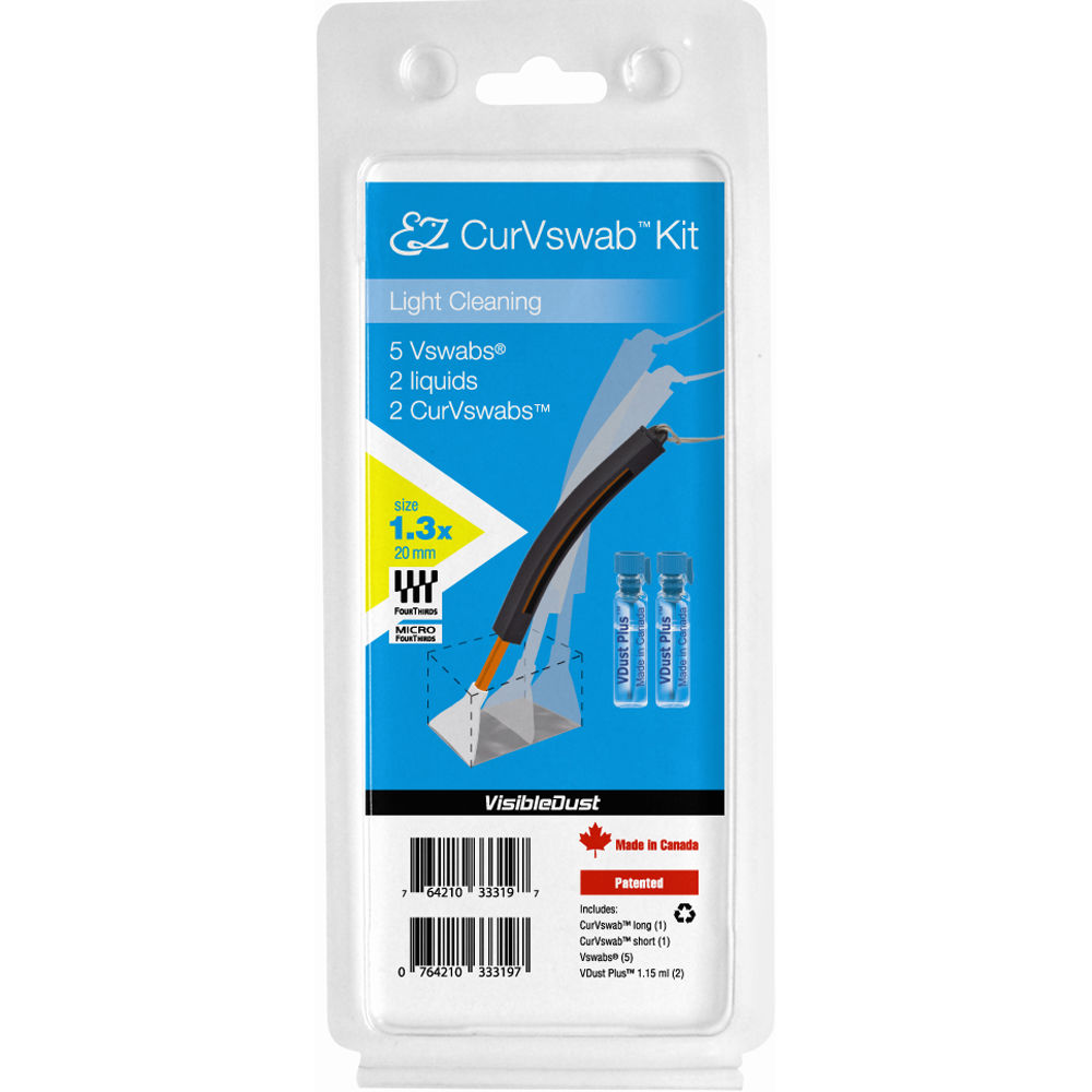 VisibleDust EZ CurVswab Light Cleaning Kit (1.3x)