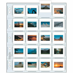 Print File Archival Storage Page for Slides, 35mm (2x2