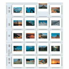 Print File Archival Storage Page for Slides, 35mm (2x2