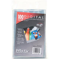 Print File Polypropylene Presentation Pocket (4 x 6
