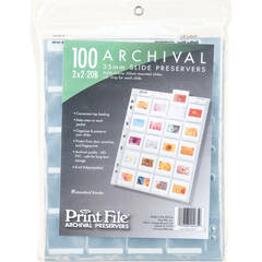 Print File Archival Storage Page for Slides, 35mm (2x2
