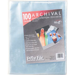 Print File Polypropylene Presentation Pocket (11 x 14