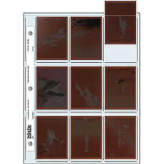 Print File 120-9HB Archival Storage Page for 9 Negatives (2.6 x 3.6