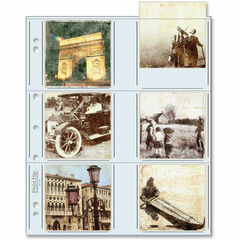 Print File 33-12P Archival Storage Page for 12 Prints (3.5 x 3.5
