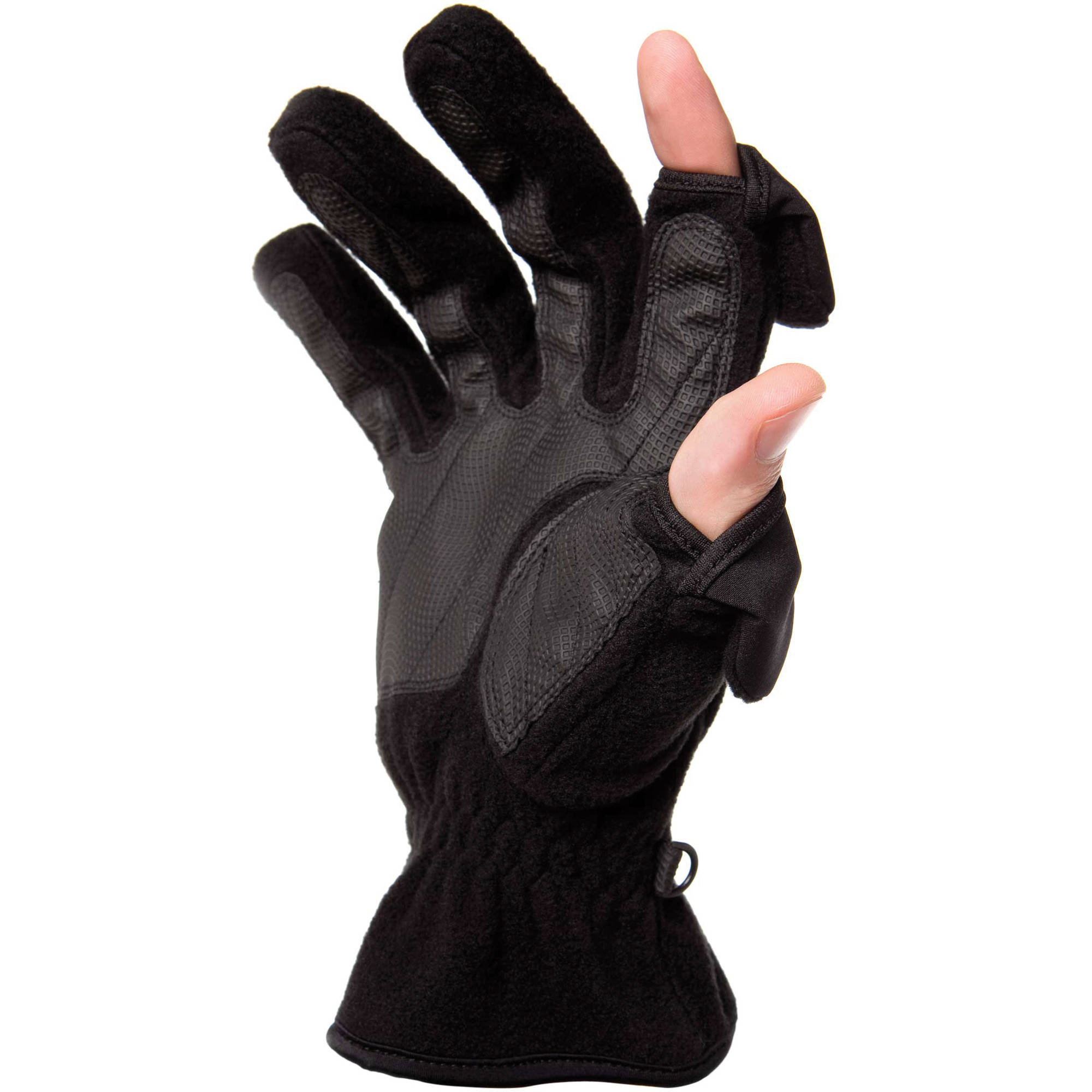 Freehands Mens Unlined Fleece Gloves (Medium)