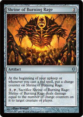 Shrine of Burning Rage - Foil